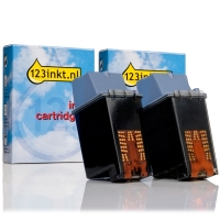Marca 123tinta - Pack ahorro de HP: 2 x HP 29 cartucho de tinta negro 51629AEC 030032