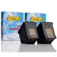 Marca 123tinta - Pack ahorro de HP: 2 x HP 336 cartucho de tinta negro C9362EEC 160060