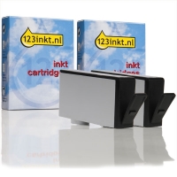 Marca 123tinta - Pack ahorro de HP: 2 x HP 920 cartucho de tinta negro CD971AEC 160108