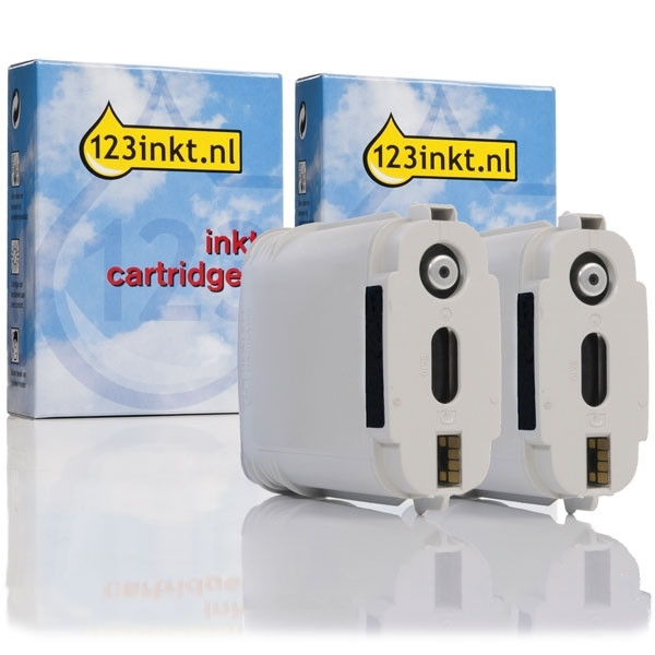 Marca 123tinta - Pack ahorro de HP: 2 x HP 940XL cartucho de tinta negro XL C4906AEC 160116 - 1