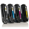 Marca 123tinta - Pack ahorro de HP 131X / 131A: HP CF210X, 211A, 212A, 213A negro + 3 colores