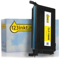 Marca 123tinta - Samsung CLP-Y660B toner amarillo XL CLP-Y660B/ELSC 033607