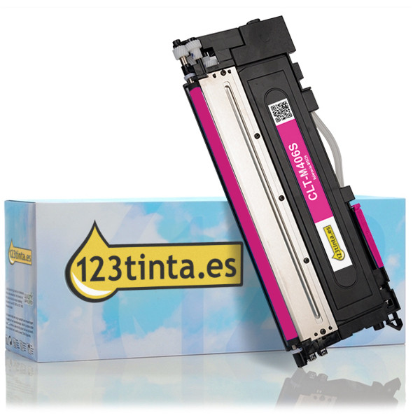 Marca 123tinta - Samsung CLT-M406S (SU252A) toner magenta CLT-M406S/ELSC 033797 - 1