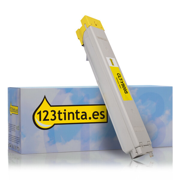 Marca 123tinta - Samsung CLT-Y809S (SS742A) toner amarillo CLT-Y809S/ELSC 092007 - 1