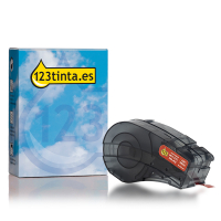 Marca 123tinta reemplaza a Brady M21-375-595-RD cinta de vinilo blanco sobre rojo 9,53 mm x 6,40 m 147749