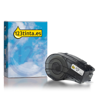 Marca 123tinta reemplaza a Brady M21-750-499 cinta de nailon negra sobre blanca de 19,1 mm x 4,88 m 147768