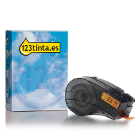 Marca 123tinta reemplaza a Brady M21-750-595-OR cinta de vinilo blanco sobre naranja 19,1 mm x 6,40 m 147772