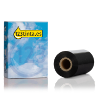 Marca 123tinta reemplaza a Brother BWP-1D300-110 Rollo de transferencia térmica negro BWP-1D300-110C 080937