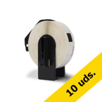 Marca 123tinta reemplaza a Brother DK-11204 etiqueta multifunción | Pack 10 uds