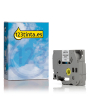 Marca 123tinta reemplaza a Brother HSe-221E cinta termorretráctil negro sobre blanco 9 mm
