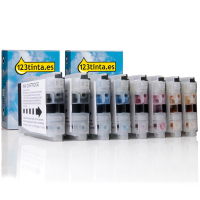 Marca 123tinta reemplaza a Brother LC-1000 serie cartucho de tinta | Pack 2 uds 125910