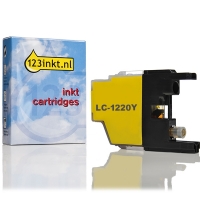 Marca 123tinta reemplaza a Brother LC-1220Y cartucho de tinta amarillo LC1220YC 029077