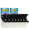 Marca 123tinta reemplaza a Brother LC-1240 serie cartucho de tinta | Pack 2 uds 125953 - 1