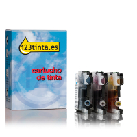 Marca 123tinta reemplaza a Brother LC-125XL cartucho de tinta | Pack 3 colores 130221