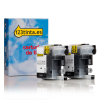 Marca 123tinta reemplaza a Brother LC-127XLBKBP2 cartucho de tinta cartuchos negros | Pack 2 uds 132132 - 1