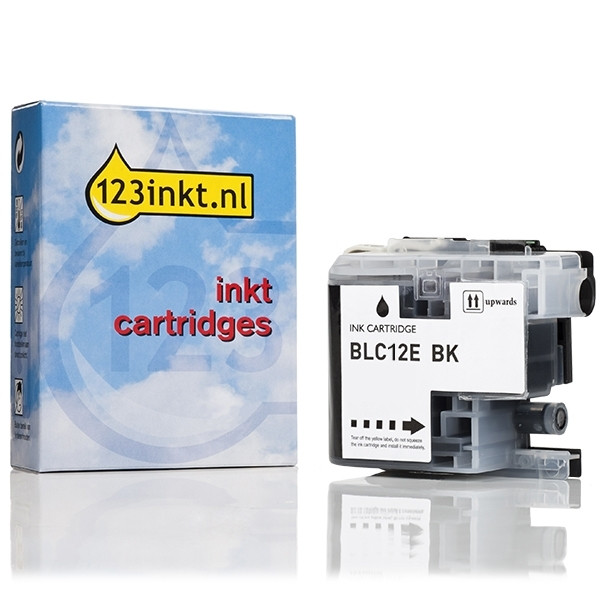 Marca 123tinta reemplaza a Brother LC-12EBK cartucho de tinta negro LC12EBKC 028935 - 1