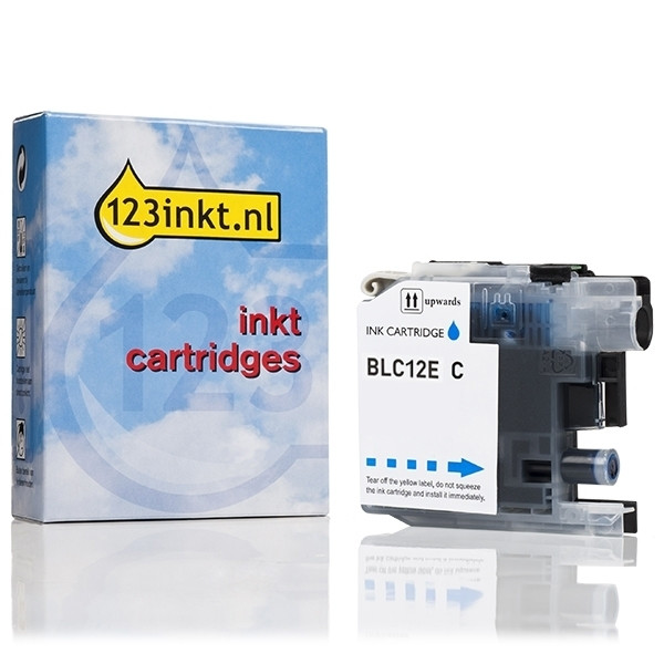 Marca 123tinta reemplaza a Brother LC-12EC cartucho de tinta cian LC12ECC 028937 - 1