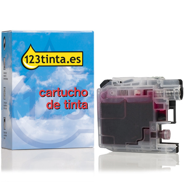 Marca 123tinta reemplaza a Brother LC-223M cartucho de tinta magenta LC-223MC 350042 - 1