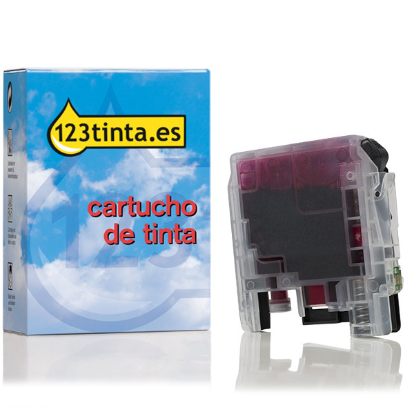 Marca 123tinta reemplaza a Brother LC-225XLM cartucho de tinta magenta XL LC-225XLMC 350046 - 1