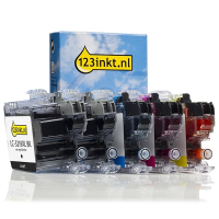 Marca 123tinta reemplaza a Brother LC-3219XL cartuchos de tinta | Pack 2 negros + 3 colores 160689
