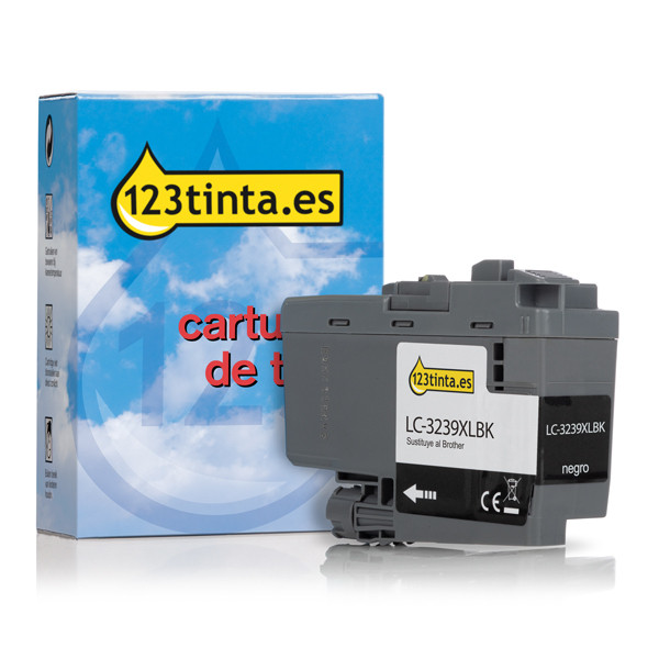 Marca 123tinta reemplaza a Brother LC-3239XLBK cartucho de tinta negro XL LC3239XLBKC 051219 - 1