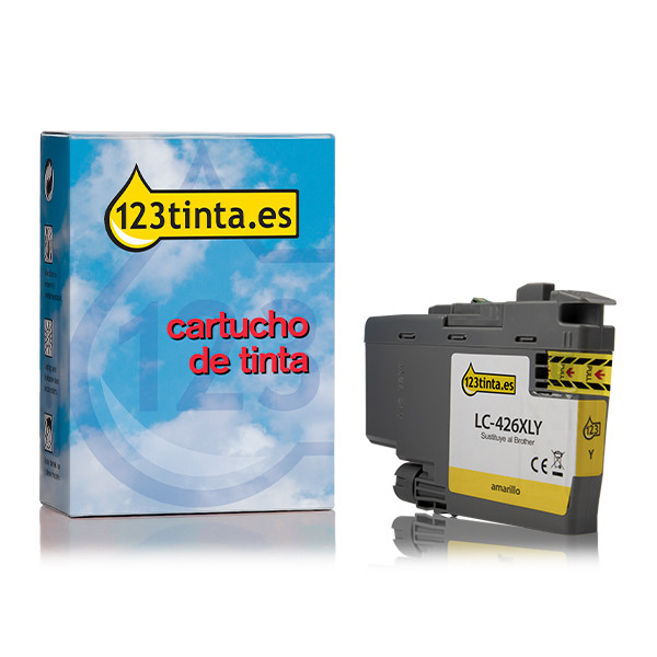 Marca 123tinta reemplaza a Brother LC-426XLY Cartucho de tinta amarillo XL LC426XLYC 051281 - 1