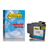 Marca 123tinta reemplaza a Brother LC-427C cartucho de tinta cian