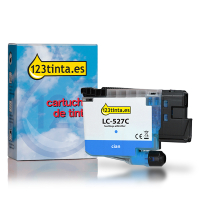 Marca 123tinta reemplaza a Brother LC-527C cartucho de tinta cian 051483