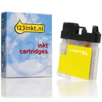 Marca 123tinta reemplaza a Brother LC-980Y cartucho de tinta amarillo XL LC980YC 028884