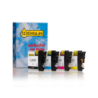 Marca 123tinta reemplaza a Brother LC-985VALBP pack ahorro 4 cartuchos 125940