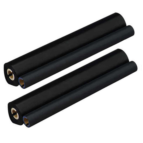 Marca 123tinta reemplaza a Brother PC-302RF: 2 rollos de transferencia negros PC302RFC 029846 - 1