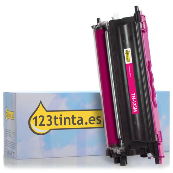 Marca 123tinta reemplaza a Brother TN-130M/TN-135M toner magenta XL TN130MC TN135MC 029276 - 1