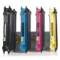 Marca 123tinta reemplaza a Brother TN-135BK/ toners | Pack negro + 3 colores 130202