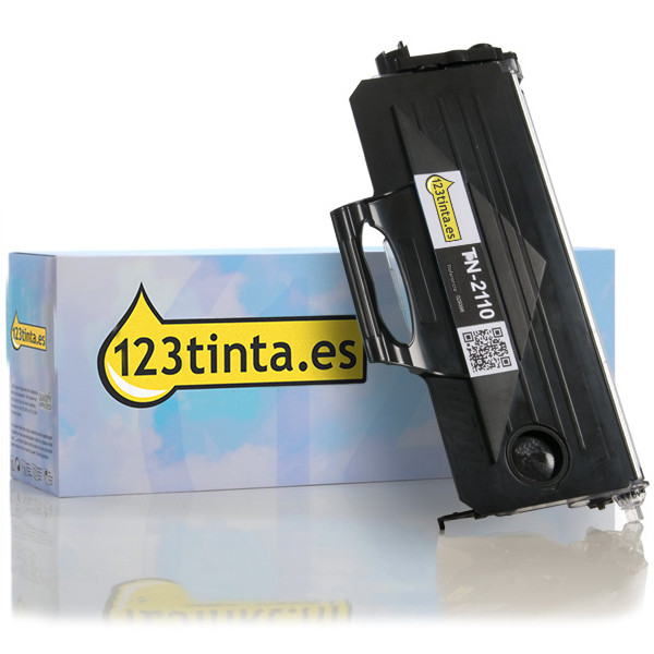 Marca 123tinta reemplaza a Brother TN-2110 toner negro TN2110C 029396 - 1