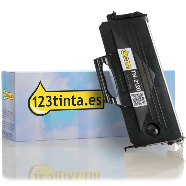 Marca 123tinta reemplaza a Brother TN-2120 toner negro XL TN2120C 029401 - 1