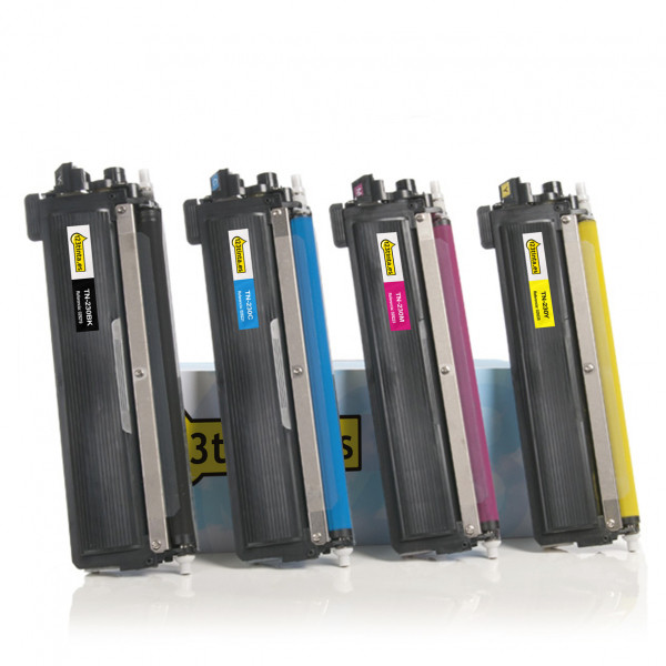 Marca 123tinta reemplaza a Brother TN-230BK/ toners | Pack negro + 3 colores 130204 - 1