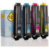 Marca 123tinta reemplaza a Brother TN-243BK / C / M / Y Pack ahorro negro + 3 colores