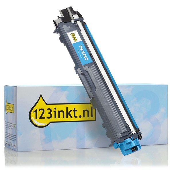 Marca 123tinta reemplaza a Brother TN-246C toner cian XL TN246CC 051069 - 1