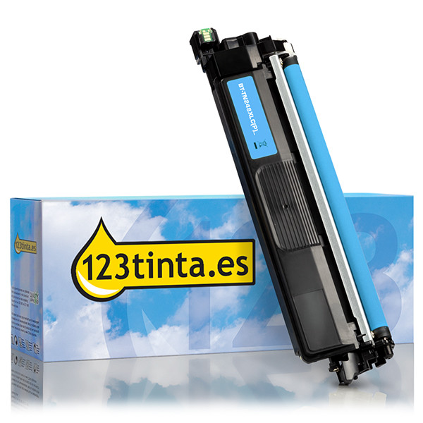 Marca 123tinta reemplaza a Brother TN-248XL C toner cian XL TN248XLCC 051423 - 1