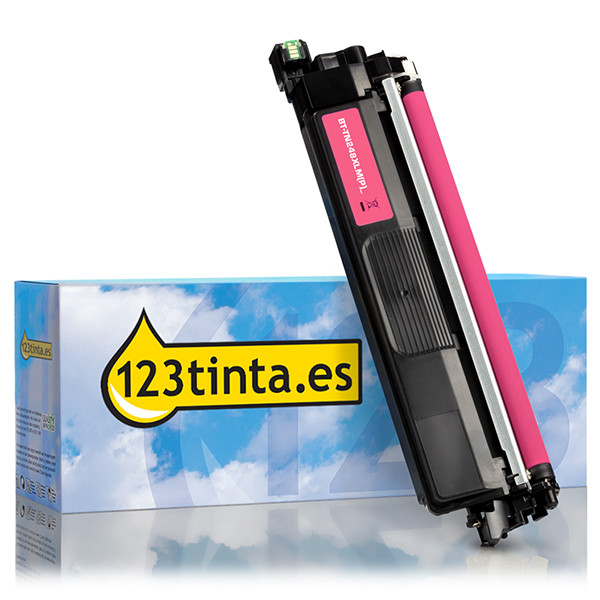 Marca 123tinta reemplaza a Brother TN-248XL M toner magenta XL TN248XLMC 051425 - 1