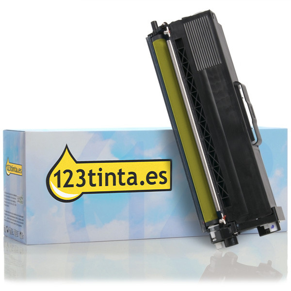 Marca 123tinta reemplaza a Brother TN-325Y toner amarillo XL TN325YC 029201 - 1