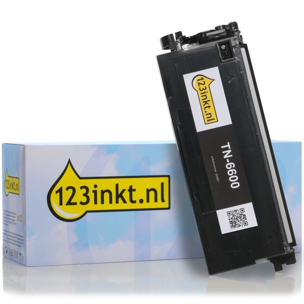 Marca 123tinta reemplaza a Brother TN-6600 toner negro XXL TN6600C 029661 - 1