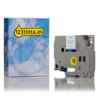 Marca 123tinta reemplaza a Brother TZe-223 cinta azul sobre blanco 9 mm TZe223C 080435