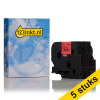 Marca 123tinta reemplaza a Brother TZe-461 cinta negro sobre rojo 36 mm | Pack 5 uds 650699 - 1
