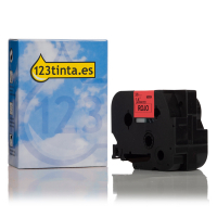 Marca 123tinta reemplaza a Brother TZe-461 cinta negro sobre rojo 36 mm TZe461C 080477