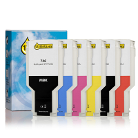 Marca 123tinta reemplaza a HP 746 Pack ahorro MBK/CR/C/M/Y/PBK  160236