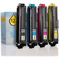 Marca 123tinta reemplaza a Pack ahorro: Brother TN-241BK / C / M / Y negro + 3 colores  130205