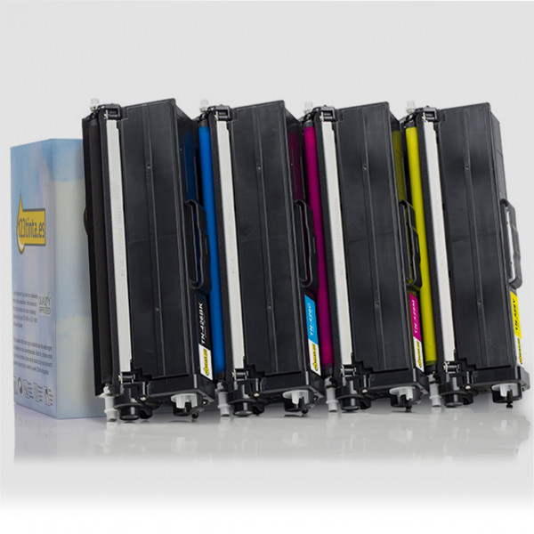 Marca 123tinta reemplaza a Pack ahorro: Brother TN-426BK / C / M / Y negro + 3 colores  130215 - 1