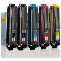 Marca 123tinta reemplaza a Pack ahorro Brother TN-247 BK/C/M/Y (2 negros + 3 colores)  160698