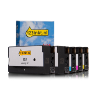 Marca 123tinta reemplaza a Pack ahorro HP 963 cartuchos de tinta 2x negro + 3 color  160754